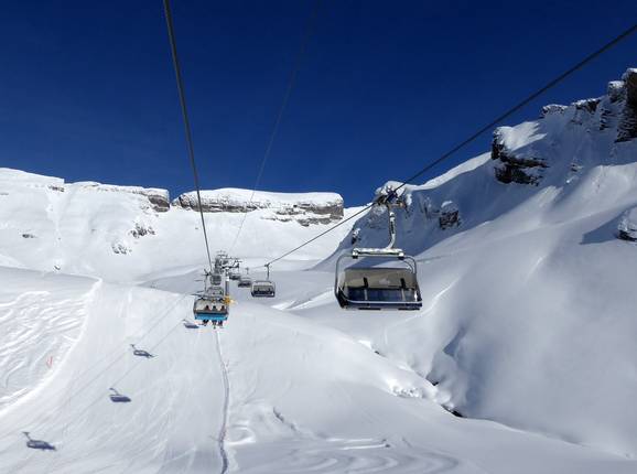 Schilt Quattro - 4pers. High speed chairlift (detachable) with bubble