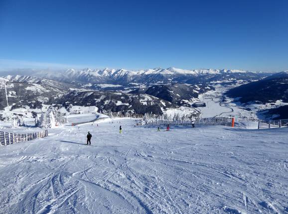 View from the Aineck into the Lungau