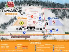 Trail map Chyrowa
