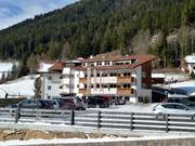 Hotel Seehauser on the valley run to Welschnofen