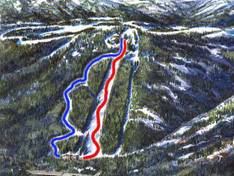 Trail map Camigliatello Silano
