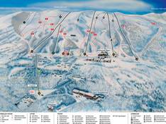 Trail map Trillevallen