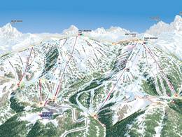 Trail map Grand Targhee