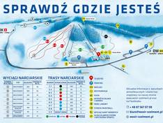 Trail map Szelment