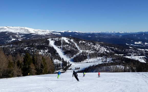 Skiing near Sirnitz
