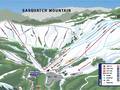 Trail map Sasquatch Mountain – Hemlock Valley