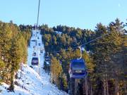 Plosebahn - 10pers. Gondola lift (monocable circulating ropeway)