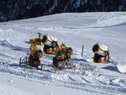 Snow cannons in the Vent ski area