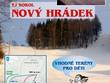 Trail map of the ski resort Nový Hrádek