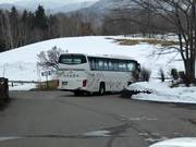 Ski bus at Sahoro Resort