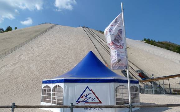 Bayerischer Jura (Bavarian Jura Mountains): size of the ski resorts – Size Monte Kaolino – Hirschau
