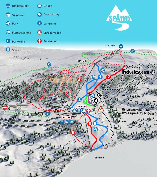 Spåtind Skisenter Spåtind Skisenter