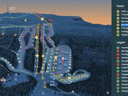 Ski resort Vassfjellet – Klæbu/Trondheim