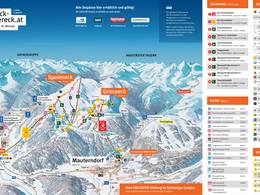 Trail map Grosseck/Speiereck – Mauterndorf/St. Michael