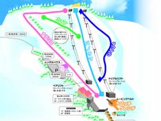 Trail map Ikawa Kainayama