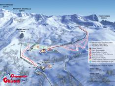 Trail map Ghisoni