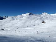 View of the highest point in the Saint-Lary-Soulan ski area