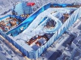 Indoor ski area Shanghai Snow World