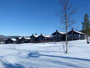 Holiday homes on the edge of the slopes