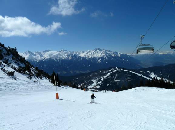 Skiing at Härmelekopf