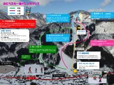 Trail map Asahimura Budo