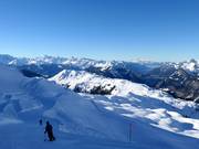 View from the Glattingrat over the ski area