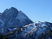 View of the slopes below the Donnerkogel