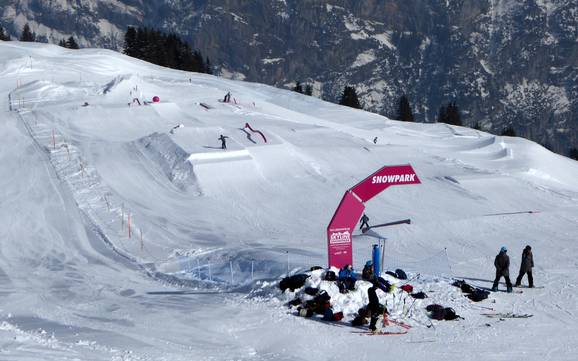 Snow parks Lauterbrunnental – Snow park Schilthorn – Mürren/Lauterbrunnen