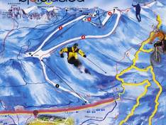 Trail map Bjelolasica (Ogulin)