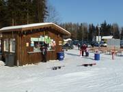 Snack bar at the valley station