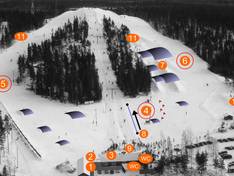 Trail map Parra