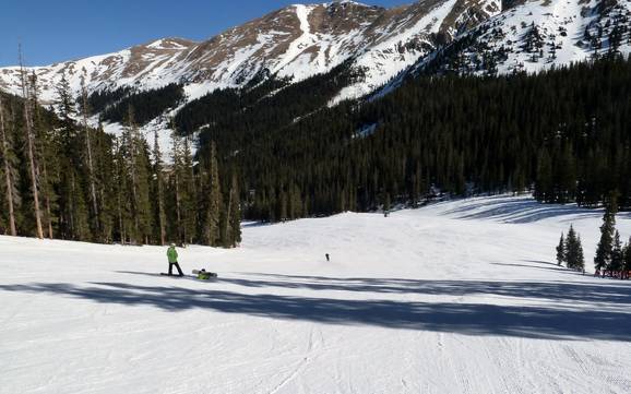 Highest base station in the Ikon Pass area of validity – ski resort Arapahoe Basin