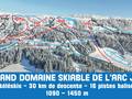 Trail map Bugnenets-Savagnières – Saint-Imier