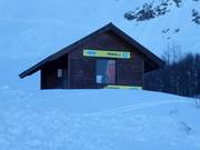 Slope signage in the Savon Kuk ski area