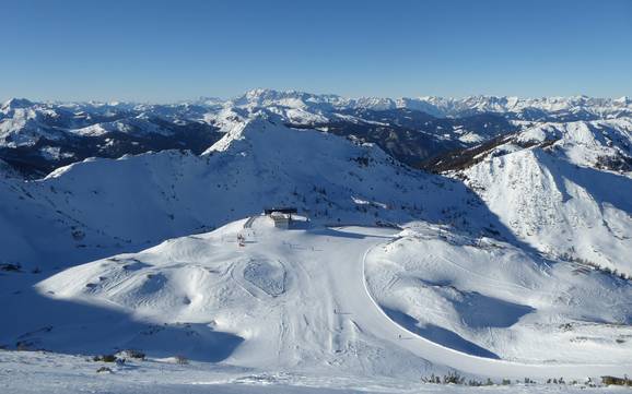 Biggest height difference in Altenmarkt-Zauchensee – ski resort Zauchensee/Flachauwinkl