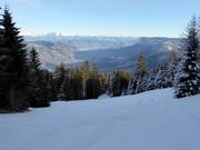 Intermediate slope Rennstrecke