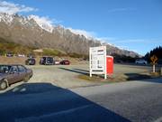 Information about parking at the mountain