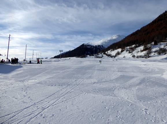 View of the Münster-Geschinen ski area