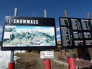Information board at the valley station