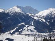 View of the Lermoos ski area