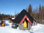 Typical warming hut