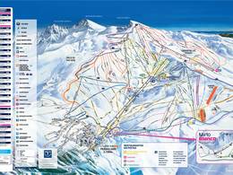 Trail map Sierra Nevada – Pradollano