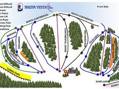 Trail map Buena Vista