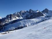 View over the Axamer Lizum ski area