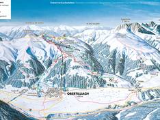 Trail map Obertilliach – Golzentipp