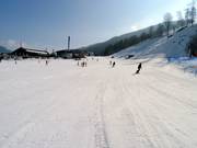 Practice slope in the valley at the Kaiserburg