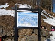 Slope map at the valley station