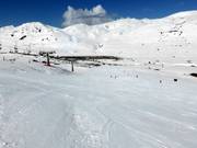 Very easy slopes at the chairlift in Beret