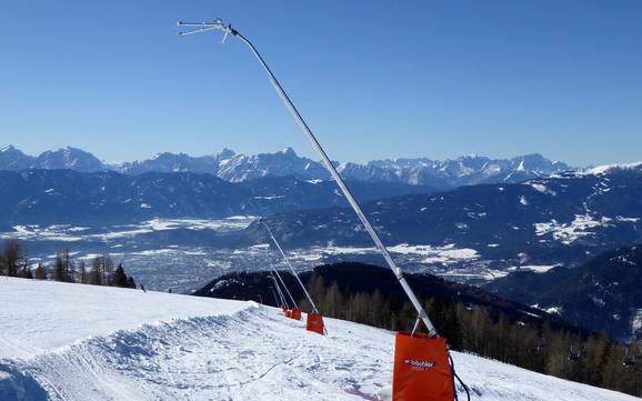 Snow reliability Villach Region – Snow reliability Gerlitzen