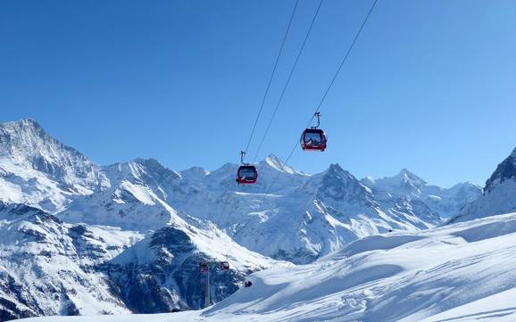 Skiing in the Magic Pass area of validity